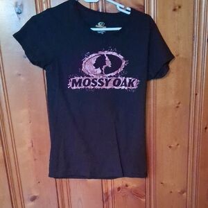 Mossy Oak Kids Graphic Tee - Black
